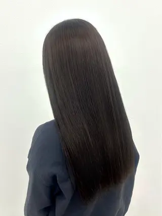 ロング カラー 武田 唯来のヘアスタイル
