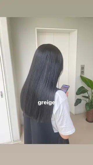 カラー miko🪽地毛風/ ハイトーン/レイヤーのヘアスタイル