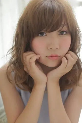 ミディアム セミロング ロング カラー 《放出》Forte マネージャー山根英明のヘアスタイル