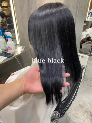 セミロング カラー ニュアンスデザイン/ SHOUTOのヘアスタイル