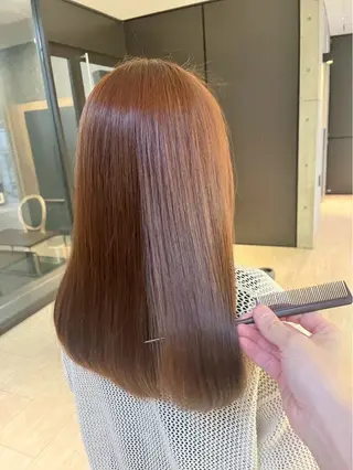 セミロング day＆night はるかのヘアスタイル