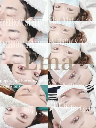 マツエク・マツパ Ema所属・Ema/マツパ/マツ エク/眉/脱毛🌷のマツエク・マツパデザイン