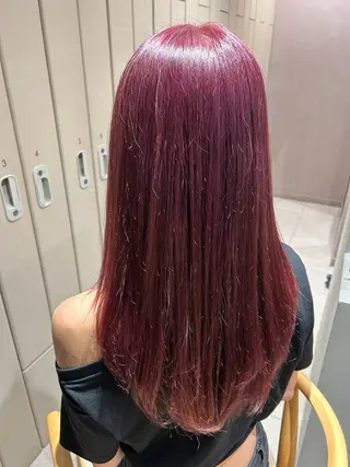 ロング ここな Un amiのヘアスタイル