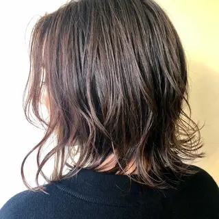 ミディアム パーマ DEUCE　ヤマミヤ ヒロキ🌿のヘアスタイル