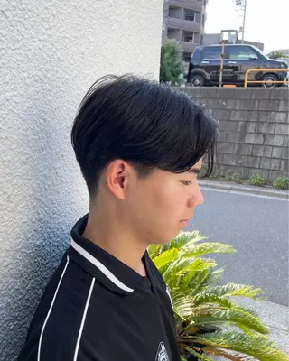 パーマ メンズ 野間 祐哉のヘアスタイル