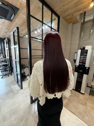 ロング カラー レイヤーカット/髪質 改善/矯正🤍吉田のヘアスタイル