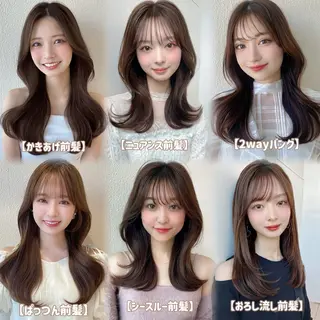 ミディアム RIHO/愛されモテ /透明感カラーのヘアスタイル