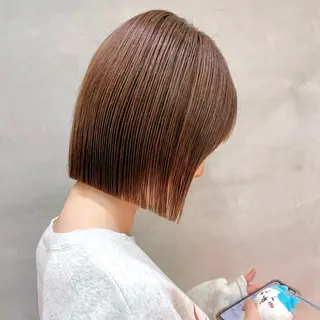 ショート Misaki /ボブ/縮毛矯正のヘアスタイル