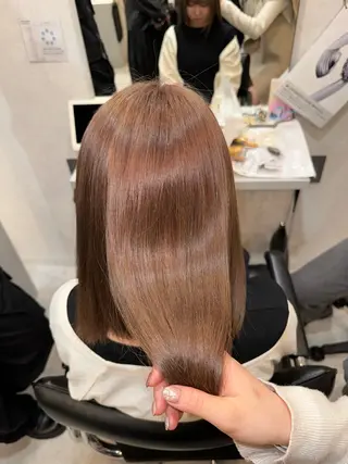 ミディアム 【艶カラー⠀】坂東 要のヘアスタイル