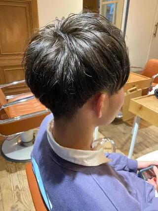 ショート カラー メンズ わかばやし ゆうこのヘアスタイル