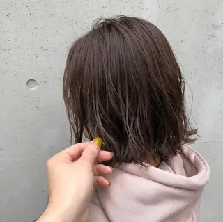 ミディアム カラー パーマ ヘアアレンジ メンズ キッズ マツエク・マツパ Luela堅田所属・田中 裕士のヘアスタイル