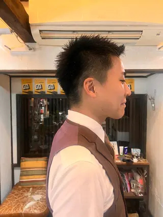 ショート rin&cambio所属・ヒロモト アサカのヘアスタイル