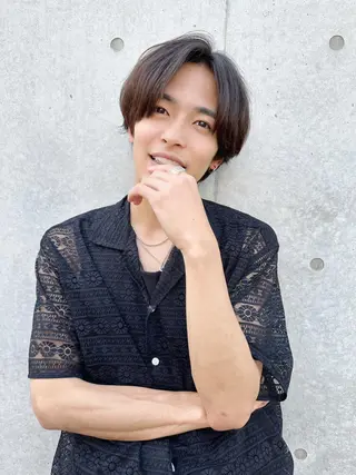 カラー メンズ特化韓国風ヘア ✴︎Kairi✴︎のヘアスタイル