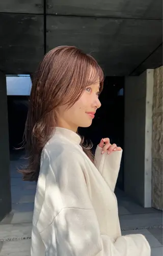 ミディアム 縮毛矯正 /横山陸人のヘアスタイル