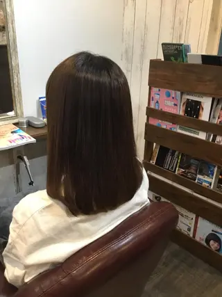 ミディアム 金崎 新吾のヘアスタイル