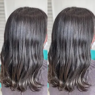 ロング カラー Snaly カラー特化ページのヘアスタイル