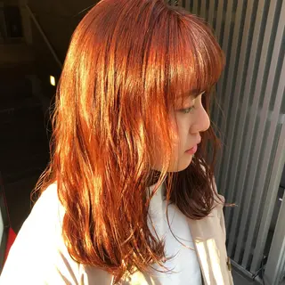 ロング カラー 横浜Bob美容師🤎 ERINAのヘアスタイル