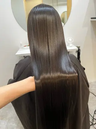ロング カラー 【髪質改善】全席個室 Zina北千住　高澤のヘアスタイル