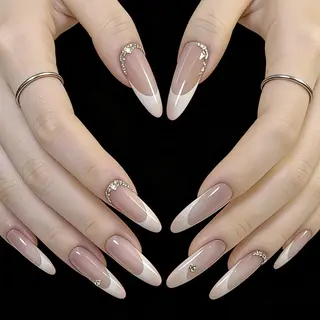 ネイル 💖チップスカルプ 💖長さだし専門店のネイルデザイン