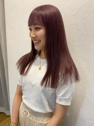 ロング 艶カラー 🤍🫧/makoのヘアスタイル