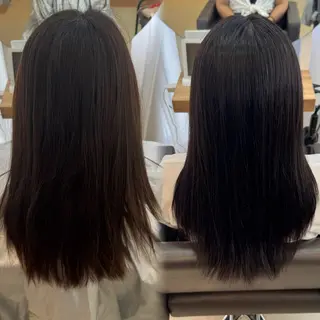 セミロング Agu hair 粉河のヘアスタイル