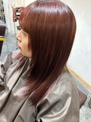 ミディアム 中川 りゅうせいのヘアスタイル