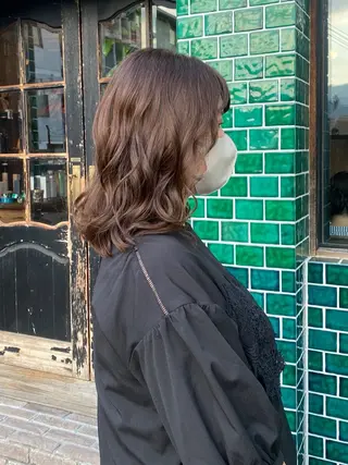 カラー 阿川香穂 /京都のヘアスタイル