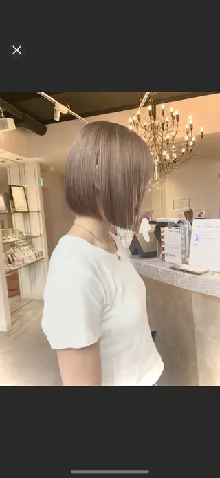 ショート 岩岡 つなみのヘアスタイル