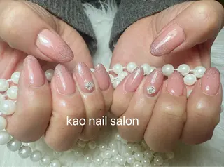 ネイル kao nail マグネット/長さだしのネイルデザイン