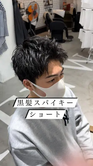 ショート メンズ fifth天神大名所属・天神メンズヘア ➳つばさのヘアスタイル