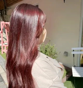 カラー newi梅田🫧韓国 ヘア🫧sakiのヘアスタイル