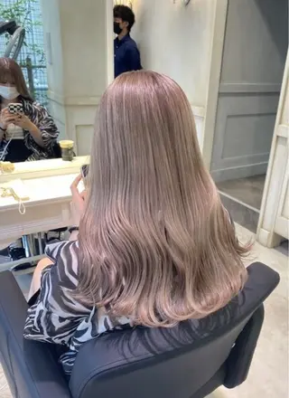 ロング カラー 🦋ブリーチ/カラー 専門Aya💖のヘアスタイル