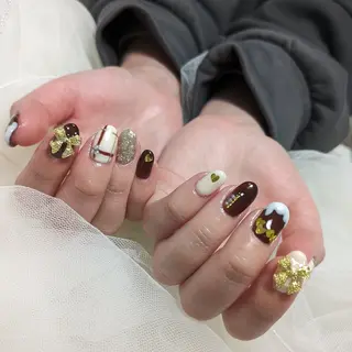 ネイル 門戸厄神プライベートサロンulunail所属・ulunail mikaのネイルデザイン