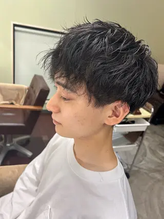 パーマ maoお洒落ヘア bob/艶カラーのヘアスタイル