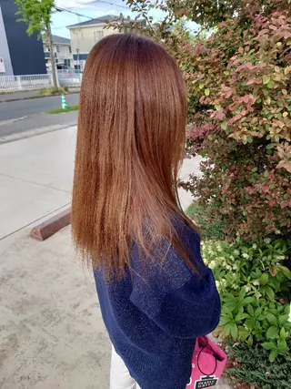 カラー 藤田 和花のヘアスタイル