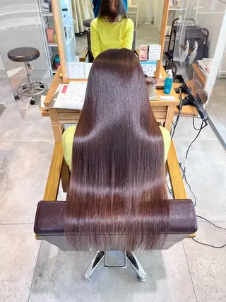 ロング カラー BLENDby happiness所属・KAORU/絹髪 /髪質改善/奈良のヘアスタイル