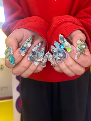 ネイル .unff所属・hana (..)個 性派/メンズネイル◎のネイルデザイン