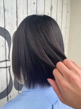 ミディアム パーマ 伊庭 勇輝のヘアスタイル