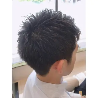 ショート メンズ 髪質改善/茅ヶ崎 マツモト リョウのヘアスタイル
