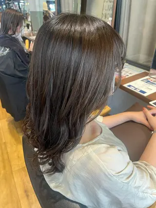 セミロング カラー ✿ すずかのヘアスタイル