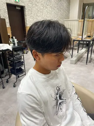 ショート メンズ UNIX所属・村上翼/ハンサム ショート/パーマのヘアスタイル