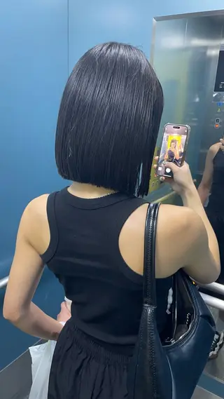 ショート 有賀 佑葵のヘアスタイル