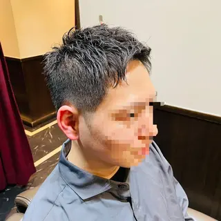 ショート メンズ premium barber表参道店所属・新田 梨乃のヘアスタイル