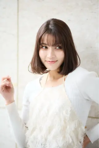 ショート カラー 13日案内◎ 💐🤍理保のヘアスタイル