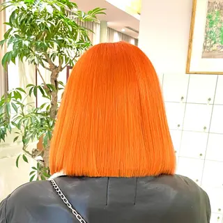 セミロング カラー ヘアアレンジ Lani5710所属・🌈インナーカラー ‘ショウマ’🌈のヘアスタイル