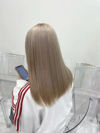 ロング カラー 中韓レイヤー/ ブラウン🤎はやとのヘアスタイル