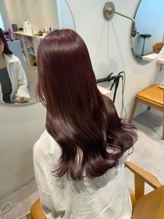 ロング カラー roka所属・ayaka♡ 柔らかカラーのヘアスタイル