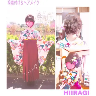 ヘアアレンジ 美容室 HIIRAGIのマツエク・マツパデザイン