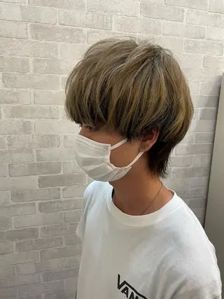 カラー メンズ Well's TAIGAのヘアスタイル