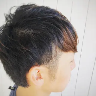 ショート メンズ 渡邊 暁史のヘアスタイル